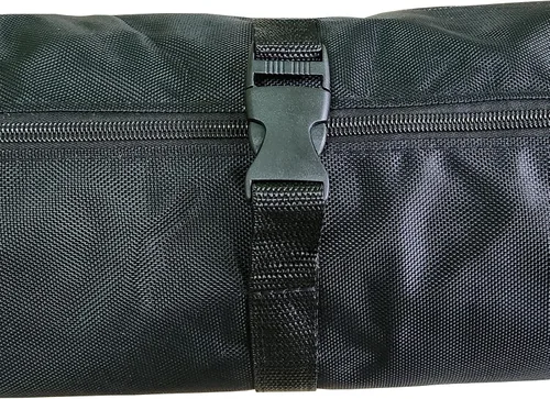 Miniatura 6 de Hecis Bolsa de tubo y cortina de 8 pies - Bolsa vertical y transversal para soporte de fondo de metal