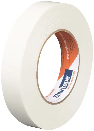 Miniatura 2 de Shurtape DT 200 Cinta de papel de doble cara no tejida, de alta calidad, rendimiento prémium, 48 mm x 50 m, recubrimiento Glassine, caja de 24