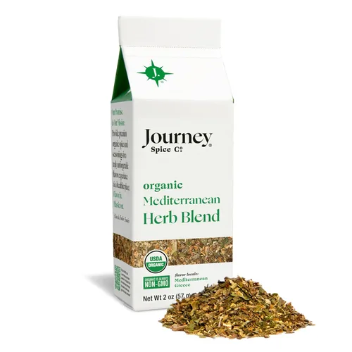 Miniatura 10 de Journey Spice Co. - Condimento orgánico toscano Sin sal, sin azúcar, sin OMG, sin MSG, sin gluten Mezcla de hierbas italianas mediterráneas