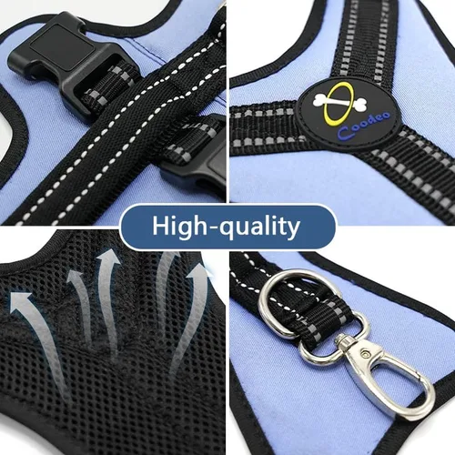 Miniatura 8 de Arnés de elevación para perros Coodeo, soporte completo del cuerpo y correa de recuperación, chaleco de elevación para rehabilitación de mascotas