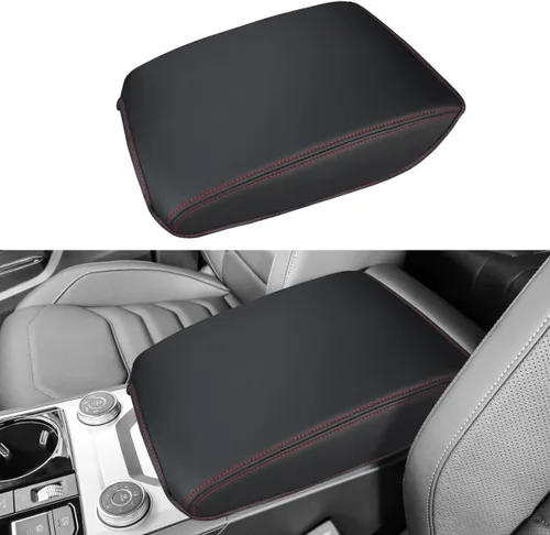 Miniatura 15 de INTGET Funda para consola central Volkswagen/VW Atlas 2025 2024, funda de cojín para reposabrazos, cubierta de consola central, protector de tapa