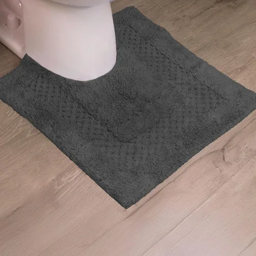 Miniatura 44 de Home Weavers Classy - Juego de alfombras de baño 100 % algodón, decoración de baño, lavable, extrasuave y absorbente, tapete de cocina, juego de Aqua