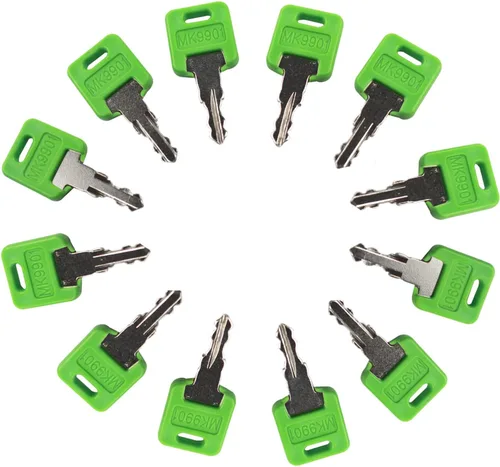 Miniatura 3 de Llave RV MK9901 6601 compatible con llave verde para autocaravana, código FIC 9901 6601 (paquete de 6)