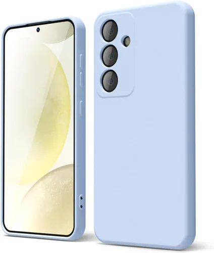 Miniatura 263 de oakxco Funda para teléfono Samsung Galaxy S21 Ultra con agarre de silicona líquida, bonita funda delgada y delgada de goma suave de TPU lisa
