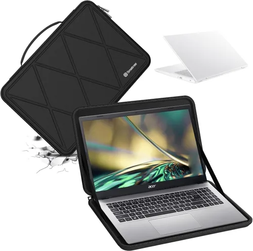 Miniatura 23 de Smatree Funda Protectora EVA Dura Compatible para Acer Aspire 5 A515/3 A315/1 A115 de 15.6 Pulgadas, para Acer Aspire Vero Green-AV15 Funda Serie X