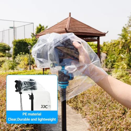 Miniatura 8 de Paquete de 2 fundas protectoras de lluvia para cámara Sony A7RVI A7R V A7 IV A7S III II A6700 A6600 A6500 A6400 A6300 A6100 A6000 A7C Nikon Z8 Z5