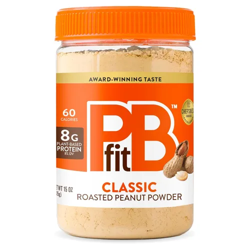 Miniatura 14 de PBfit 30 onzas de mantequilla de maní en polvo sabor a chocolate, mantequilla de maní en polvo de cacao hecha de cacahuetes tostados reales y cacao