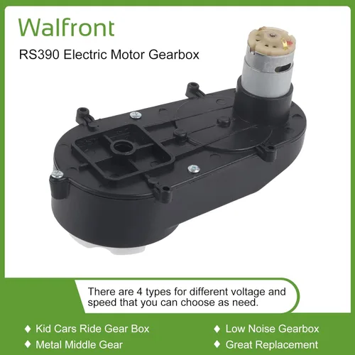 Miniatura 4 de Motor eléctrico RS390 Paseo del motor para 6V/12V para paseo en coche y motocicleta piezas de repuesto (12v-20000RPM)