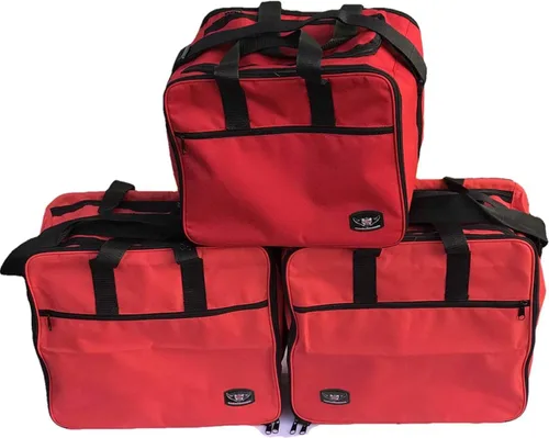 Miniatura 5 de GREAT BIKERS GEAR Bolsas de forro para alforjas (juego de 3) bolsas para alforjas BMW R1200GS Adventure GSA de aluminio, bolsa de turismo