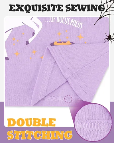 Miniatura 3 de Pijamas de Navidad para niños y niñas de 18 meses-12 años, ropa de dormir 100% algodón
