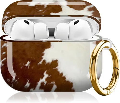 Miniatura 17 de Compatible con AirPod Pro 3 (2025), bonita funda para mujeres y hombres, protección completa, a prueba de golpes, con llavero, accesorios de funda