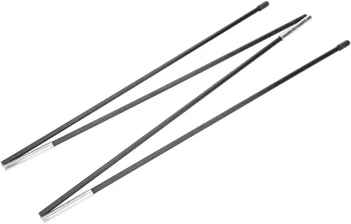 Estacas de tienda de campaña, barras de poste de tienda de campaña de fibra de vidrio para carpas dobles varillas de soporte para toldos Kit de