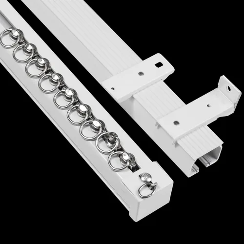 Miniatura 9 de Cortina de techo súper resistente, fácil de instalar, cortina deslizante suave para montaje en techo y pared, divisor de habitación, para sala