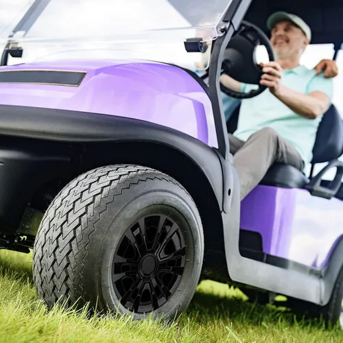 Miniatura 8 de Tapacubos universales para carrito de golf de 8 pulgadas, tapacubos universales para Club Car, EZGo, Buggies de golf, tamaño 8 pulgadas