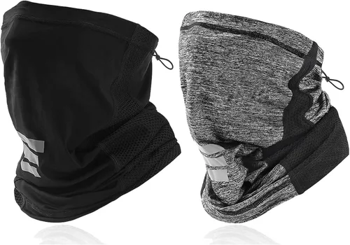 Miniatura 10 de Polaina de cuello con protección UV, polaina de cuello ajustable para hombres y mujeres