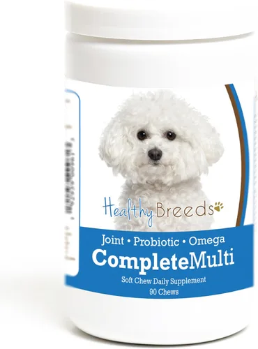 Miniatura 371 de Healthy Breeds Pug todo en uno multivitamínico suave masticable 60