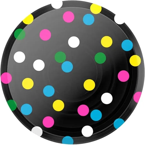Miniatura 2 de Agarre translúcido para teléfono PopSockets con soporte expansible, PopSockets para teléfono, PopGrip translúcido - Negro disco