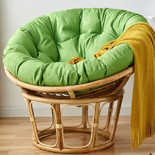 Miniatura 9 de Papasan - Cojín de repuesto para silla de huevo para exteriores, 15.7 x 15.7 pulgadas, cojín de columpio de huevo para exteriores, cesta colgante