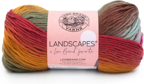 Lion Brand Yarn - Hilo Landscapes (1 madeja), Desert Spring