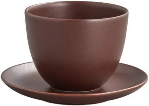 Miniatura 10 de KINTO 17145 PEBBLE - Taza y platillo, 6.1 fl oz (6.1 fl oz), verde musgo