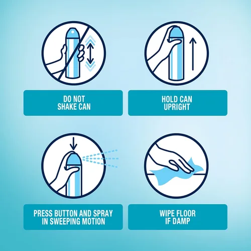 Miniatura 6 de Glade Ambientador en aerosol para habitación que combate el olor, Aqua Waves, 8.3 onzas, 2