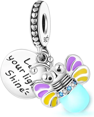 Miniatura 2 de Hapour Abalorios de plata de ley 925 aptos para pulseras de dije, dije de corazón de sol para mascotas, pulsera y collar, cuentas de joyería