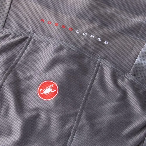 Miniatura 5 de Castelli Climber's 3.0 - Camiseta de edición limitada con cremallera completa para hombre, gris plomizoplateado, talla M