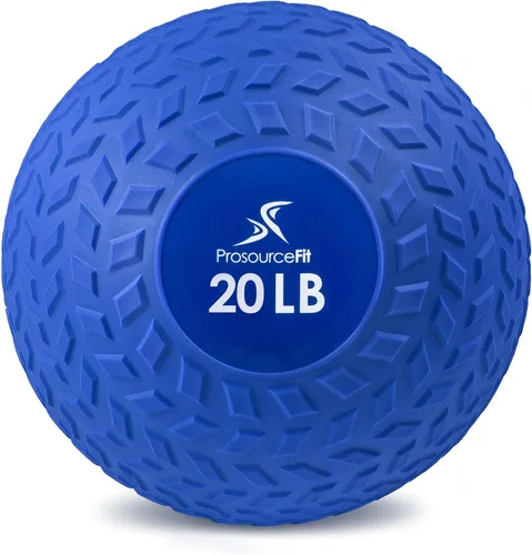 Miniatura 16 de ProsourceFit Slam Medicine Balls 5, 10, 15, 20, 25, 30, 50lbs Smooth and Tread Textured Grip Dead Weight Balls for Strength and Conditioning