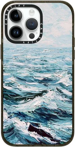 Miniatura 116 de CASETiFY Impact - Funda para iPhone 13 [protección contra caídas de 6.6 pies/compatible con Magsafe] Black Kingsnake, color negro transparente