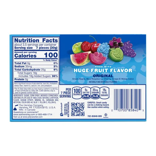 Miniatura 2 de JOLLY RANCHER Gummies - Caja de dulces con sabor a fruta original, 3.5 onzas