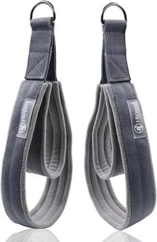 Miniatura 7 de J Bryant Correas de doble bucle de Pilates para Reformer Fitness D-Ring Straps, accesorios de ejercicio de yoga para entrenamiento de gimnasio