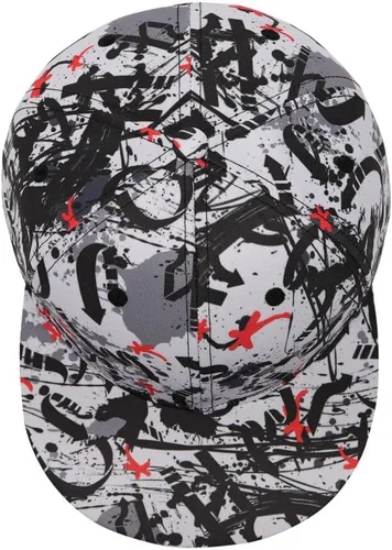 Miniatura 9 de Gorra de béisbol para hombre, estilo hip hop, visera plana, ajustable, unisex, ajustable, transpirable