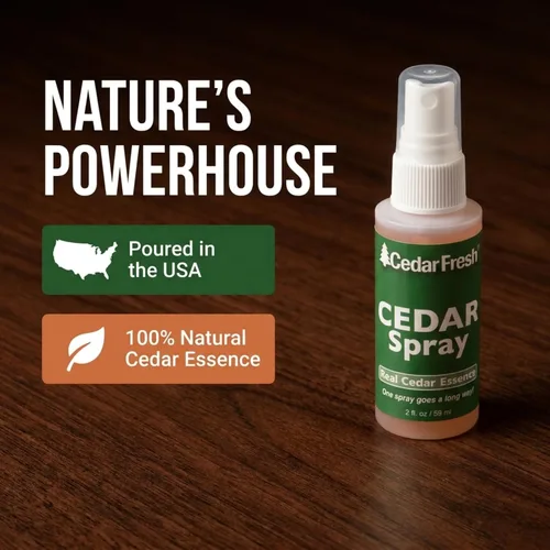 Miniatura 6 de Household Essentials CedarFresh Spray de Poder de Cedro, 2 onzas