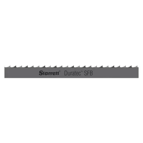 Miniatura 14 de Starrett Duratec – Hoja de sierra de banda SFB, acero al carbono, diente regular, juego de rastrillo, rastrillo neutral, 12', 1