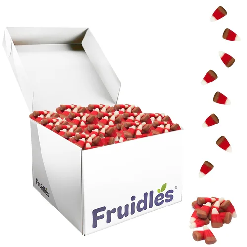 Miniatura 14 de Fruidles Golosinas de maíz de caramelo de Halloween, aperitivos divertidos y festivos (1 libra, zapateros de moras)