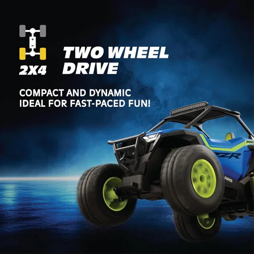 Miniatura 3 de Polaris RZR UTV - Vehículo RC 2WD escala 1:14, con licencia oficial Polaris RZR, control de radio de 2.4 GHz, recargable por USB, listo