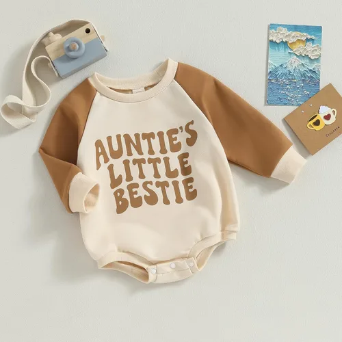Miniatura 16 de FYBITBO Sudadera de cuello redondo para bebé niña y niño, mameluco de burbujas, camisa de manga larga, traje de San Valentín, ropa de otoño