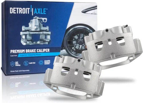 Miniatura 14 de Detroit Axle - Pinza de freno trasera izquierda para Chevrolet Equinox Captiva Sport GMC Terrain Saturn Vue Pontiac Torrent Pinza de freno lateral