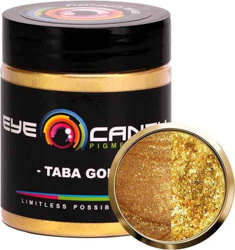 Miniatura 18 de Pigmentos Eye Candy Oro Mica en Polvo Premium - Kin Gold (25gr) - para Epoxi, Resina, Jabón, Pintura, Carpintería, Vaciado de Acrílico, Bombas