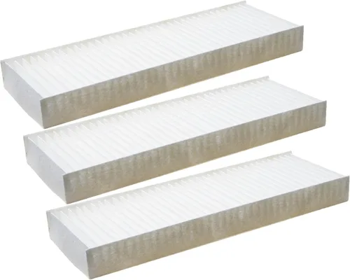 BOSCH P3600WS Filtro de aire de habitáculo de taller - Compatible con Select Acura CL, TL; Honda Accord (Paquete de 3)