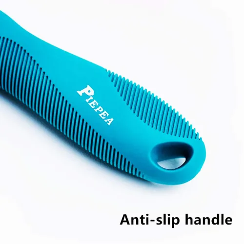 Miniatura 6 de Peine para mascotas, peine de dientes largos y cortos para perros y gatos, peine de pelo de mascotas para kit de aseo en el hogar, elimina nudos