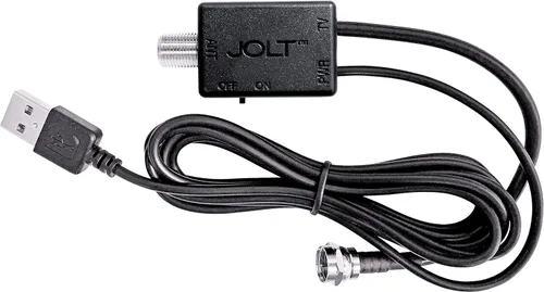 Miniatura 4 de Mohu Leaf Amplified - Antena de TV para interiores ultrafina, rango de 60 millas, amplificador Jolt Switch, UHF VHF, multidireccional, 4K UHD, TV