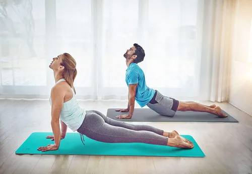 Miniatura 6 de Ewedoos Tapete de yoga antideslizante de elastómero termoplástico, tapete de ejercicio ecológico para yoga, pilates y ejercicio de piso, tapete ACE