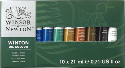 Miniatura 2 de Winsor & Newton Pintura al óleo Winton, juego de 10 tubos de 21 ml