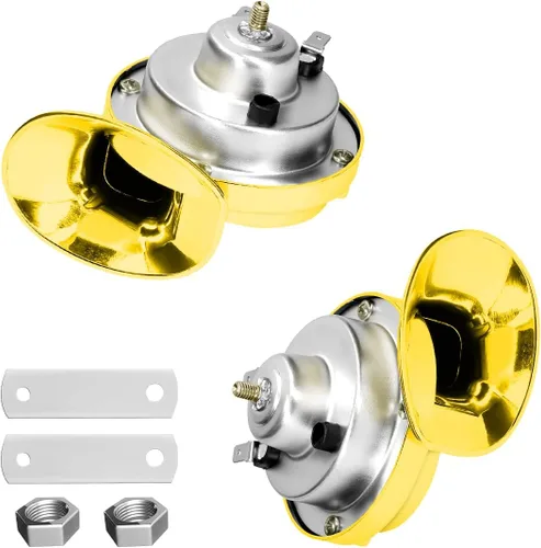 Miniatura 13 de Bocinas de tren súper fuertes, cuerno de caracol eléctrico resistente al agua para automóvil, kit de repuesto de bocinas de aire de sonido furioso