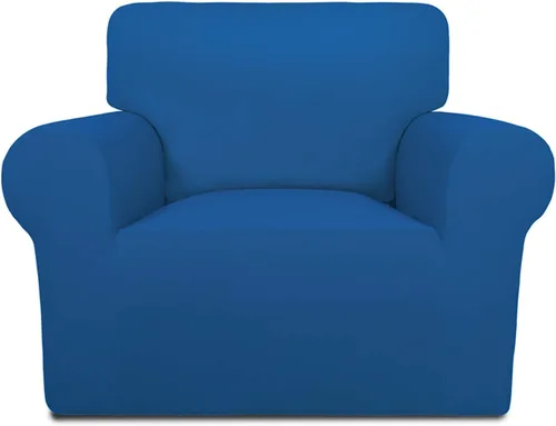 Miniatura 133 de PureFit - Funda superelástica con bolsillo p/protección de sofá/sillón - Suave cubierta de elastano antideslizante, lavable, c/base elástica, apta