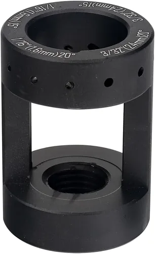 Miniatura 2 de 3mirrors - Afilador de electrodos de tungsteno de aluminio con cabezal de herramienta de soldadura TIG, ranura de corte multiángulo