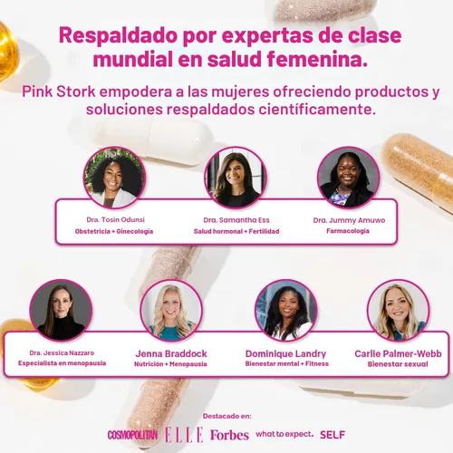 Miniatura 8 de Pink Stork - Té de fertilidad para la concepción y el equilibrio hormonal con menta orgánica, Vitex y hoja de frambuesa roja, sin cafeína, menta