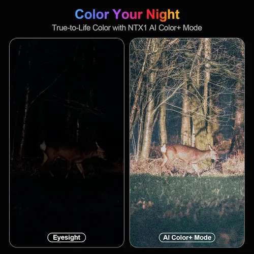 Miniatura 2 de VisioGear Binoculares de visión nocturna True 4K – Gafas de visión nocturna Night Thunder X1 para adultos con un alcance de 3940 pies, foto y video
