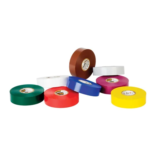 Miniatura 12 de 3M Scotch Cinta eléctrica de codificación de colores de vinilo de 35, 3/4 pulgadas x 66 pies, 10 rollos, violeta, certificado CSA, certificación UL